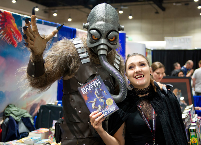 Fan with Battlefield Earth